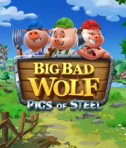 Dive into the action-packed twist of the Big Bad Wolf: Pigs of Steel slot by Quickspin, featuring dynamic visuals with a sci-fi take on the classic fairy tale. See the three little pigs and the big bad wolf in a high-tech showdown, armed with mechanical gadgets, neon lights, and steel towers. Great for fans of modern retellings of classic tales with engaging gameplay mechanics and high win potential.