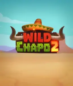 Step into the colorful Mexican desert with the Wild Chapo 2 game by Relax Gaming, featuring a whimsical bull wearing a sombrero against a serene desert backdrop. This image portrays the excitement and culture of the game, ideal for fans of animated adventure slots, providing a delightful gaming experience.