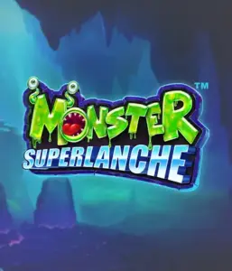 Dive into the eerie depths with the Monster Superlanche game by Pragmatic Play, showcasing a bright and playful monster logo against a misty cave background. This image portrays the fun and excitement of a monster-themed game, ideal for fans of monster slots, offering a fantastic adventure. 